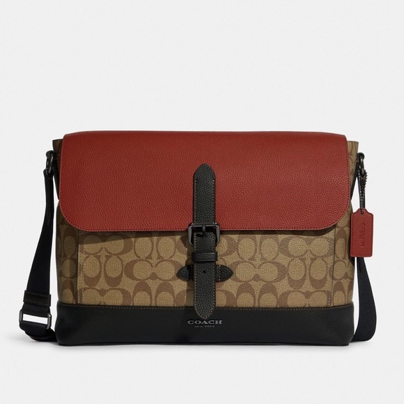Coach Hudson Messenger Bag NWT - Picture 1 of 3